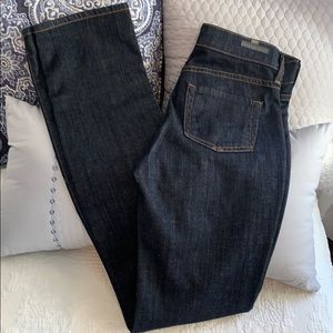 Citizens of humanity dark blue straight leg jeans